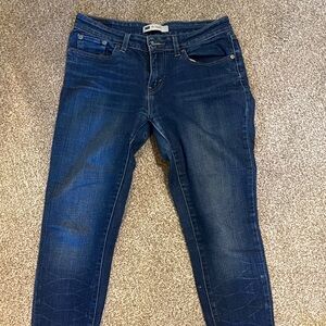 Levi's Women's Skinny Jeans - Dark Blue